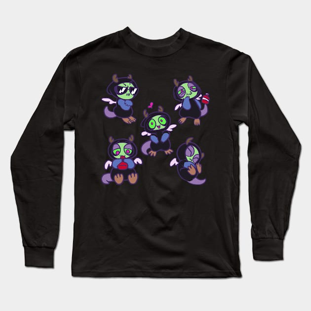 Dots 3 Long Sleeve T-Shirt by KO-of-the-self